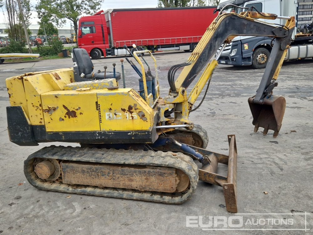 Komatsu PC15 - Minigraver: bilde 5 Komatsu PC15 - Minigraver: bilde 5