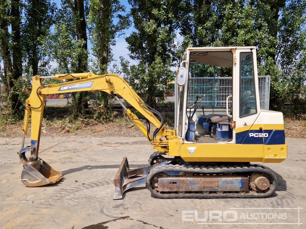 Komatsu PC20-6 - Minigraver: bilde 2 Komatsu PC20-6 - Minigraver: bilde 2