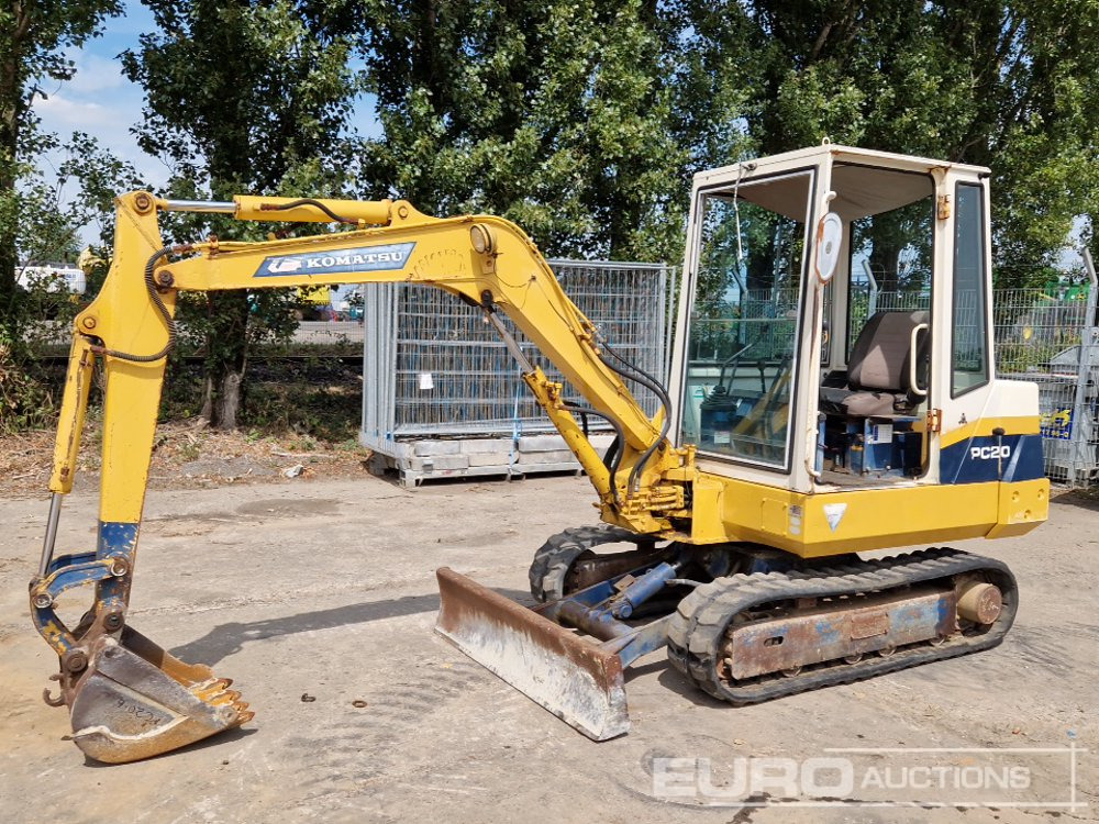 Komatsu PC20-6 - Minigraver: bilde 1 Komatsu PC20-6 - Minigraver: bilde 1