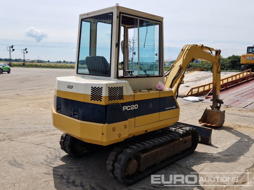 Komatsu PC20-6 - Minigraver: bilde 5 Komatsu PC20-6 - Minigraver: bilde 5