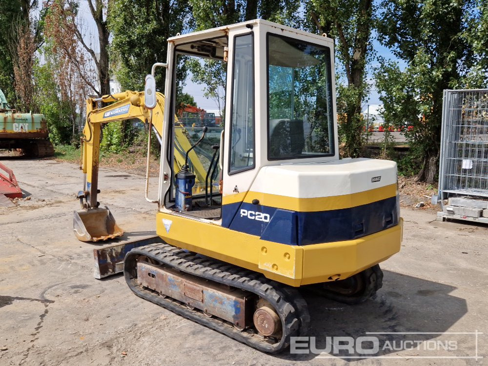 Komatsu PC20-6 - Minigraver: bilde 3 Komatsu PC20-6 - Minigraver: bilde 3