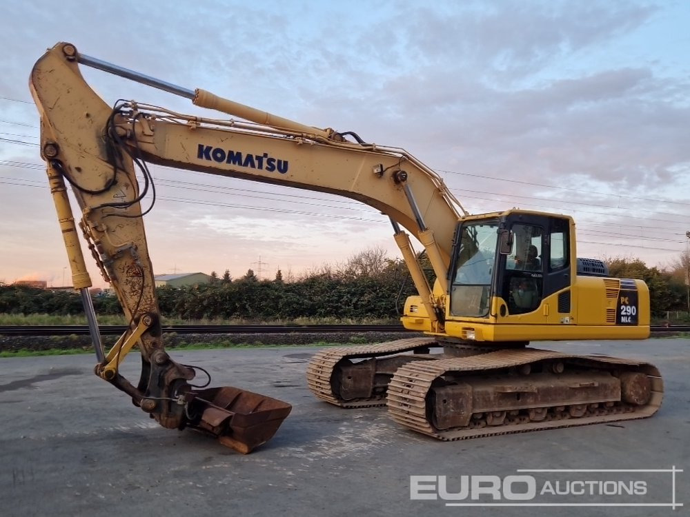 Komatsu PC290NLC-8 - Beltegraver: bilde 1 Komatsu PC290NLC-8 - Beltegraver: bilde 1