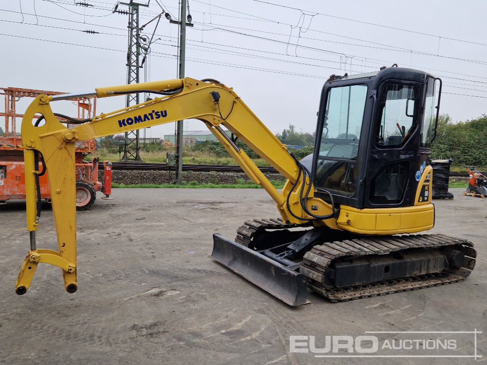 Komatsu PC50 MR-2 - Minigraver: bilde 1 Komatsu PC50 MR-2 - Minigraver: bilde 1