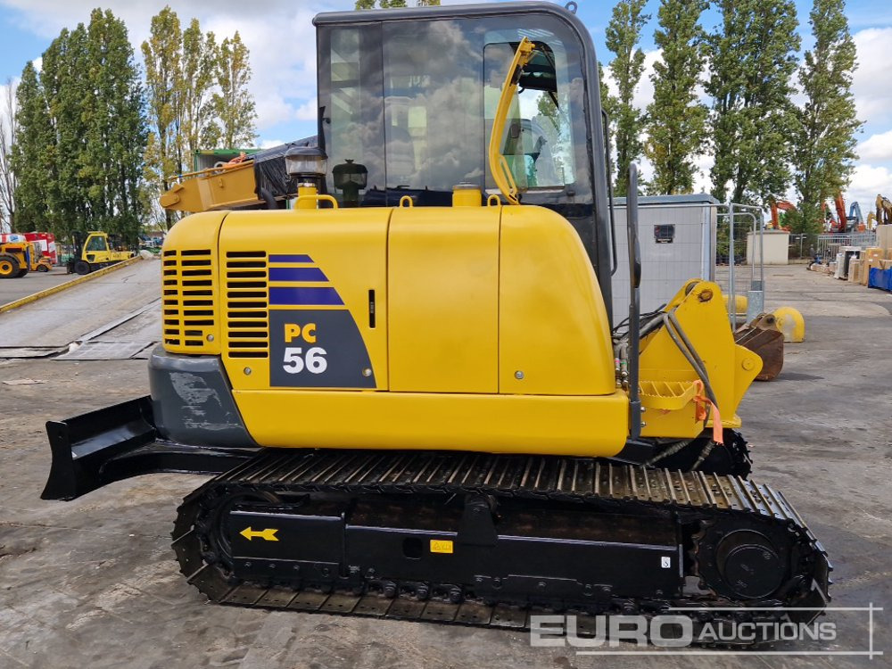 Komatsu PC56-7 - Minigraver: bilde 1 Komatsu PC56-7 - Minigraver: bilde 1
