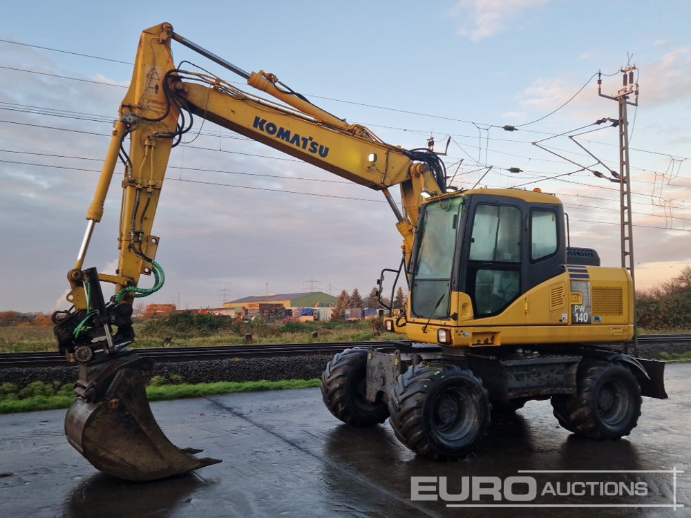 Komatsu PW140-7 - Hjulgraver: bilde 1 Komatsu PW140-7 - Hjulgraver: bilde 1