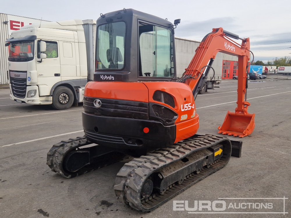 Kubota 55U - Minigraver: bilde 5 Kubota 55U - Minigraver: bilde 5