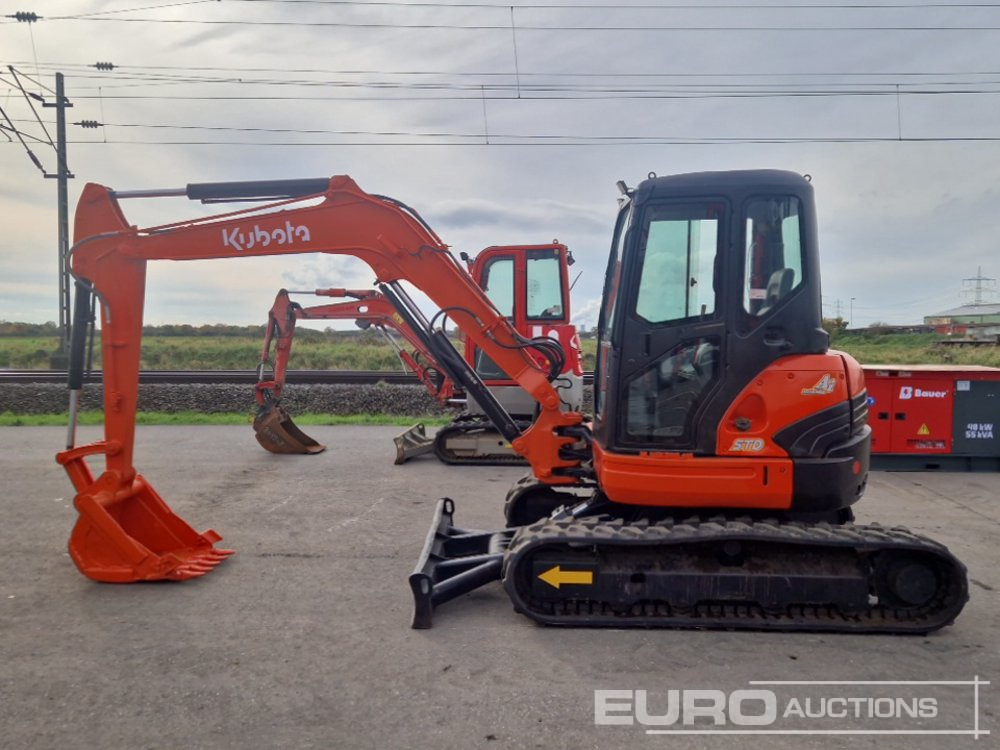Kubota 55U - Minigraver: bilde 2 Kubota 55U - Minigraver: bilde 2