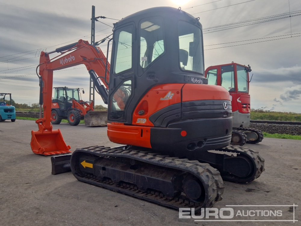 Kubota 55U - Minigraver: bilde 3 Kubota 55U - Minigraver: bilde 3