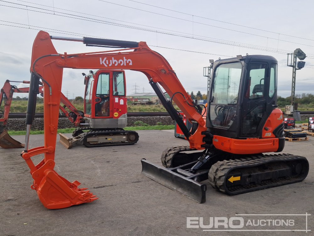 Kubota 55U - Minigraver: bilde 1 Kubota 55U - Minigraver: bilde 1