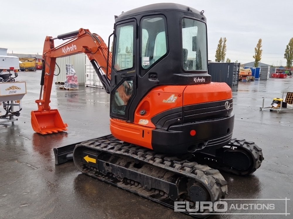 Kubota 55U - Minigraver: bilde 3 Kubota 55U - Minigraver: bilde 3