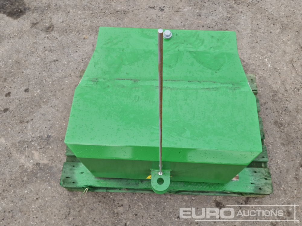 Unused 2025 John Deere 600kg Front Weights to suit John Deere Tractors, Metal Case with Towing Eye (Green) - Landbruksteknikk: bilde 5 Unused 2025 John Deere 600kg Front Weights to suit John Deere Tractors, Metal Case with Towing Eye (Green) - Landbruksteknikk: bilde 5