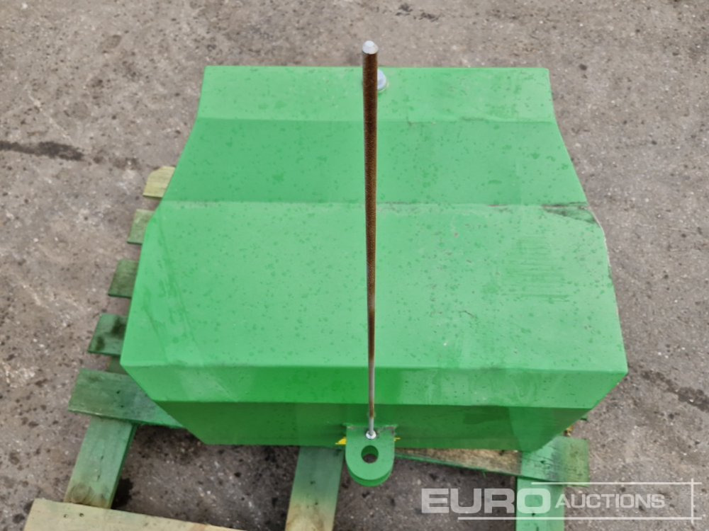 Unused 2025 John Deere 600kg Front Weights to suit John Deere Tractors, Metal Case with Towing Eye (Green) - Landbruksteknikk: bilde 5 Unused 2025 John Deere 600kg Front Weights to suit John Deere Tractors, Metal Case with Towing Eye (Green) - Landbruksteknikk: bilde 5