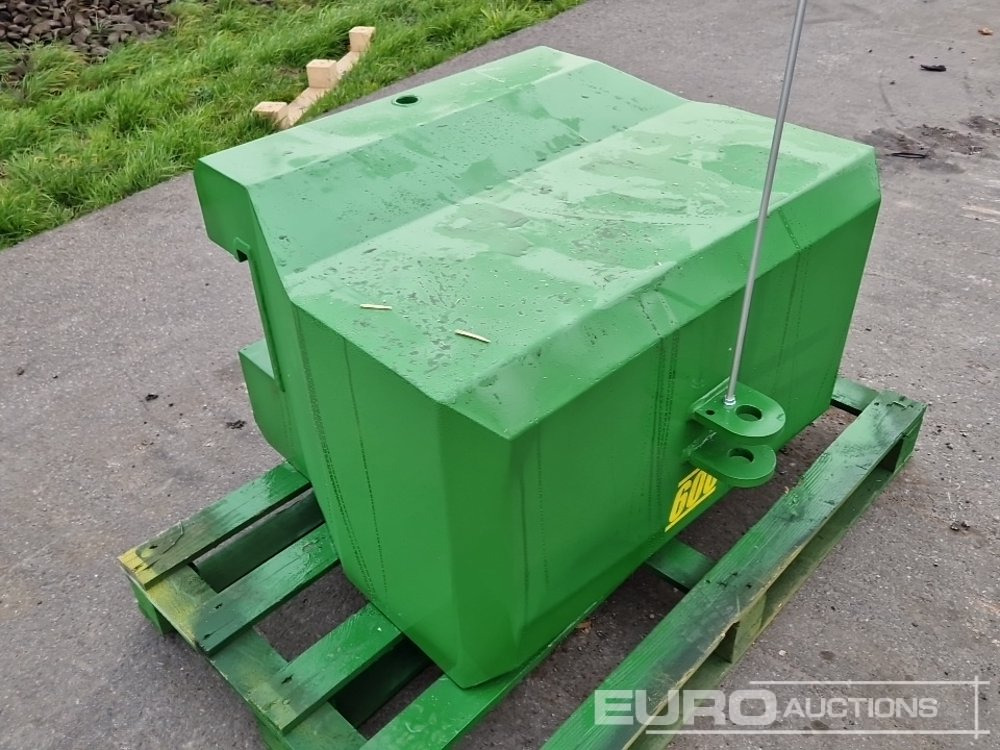 Unused 2025 John Deere 600kg Front Weights to suit John Deere Tractors, Metal Case with Towing Eye (Green) - Landbruksteknikk: bilde 4 Unused 2025 John Deere 600kg Front Weights to suit John Deere Tractors, Metal Case with Towing Eye (Green) - Landbruksteknikk: bilde 4