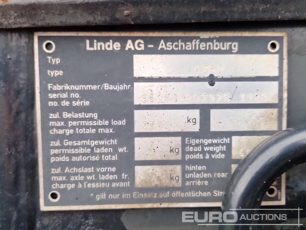 Dieseltruck Linde H25D: bilde 23
