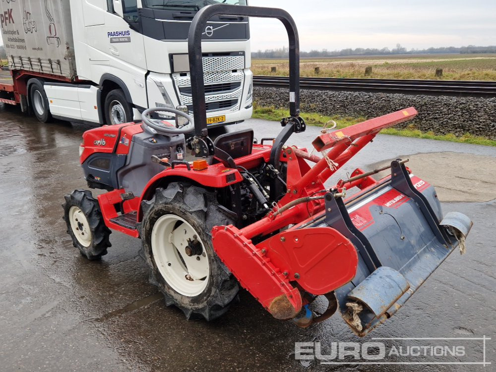 Mitsubishi GF16 4WD Compact Tractor, 3 Point Linkage, PTO - Minitraktor: bilde 3 Mitsubishi GF16 4WD Compact Tractor, 3 Point Linkage, PTO - Minitraktor: bilde 3