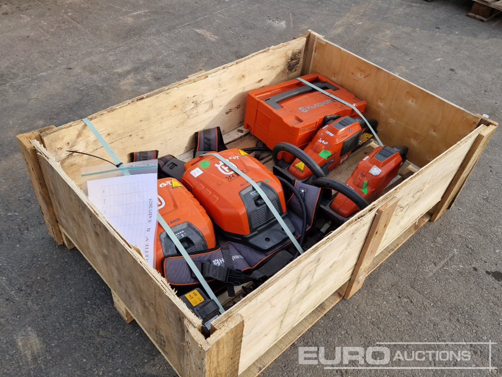 Pallet of Husqvarna Garden Equipment, Hedge Trimmer - Anleggsmaskiner: bilde 2 Pallet of Husqvarna Garden Equipment, Hedge Trimmer - Anleggsmaskiner: bilde 2