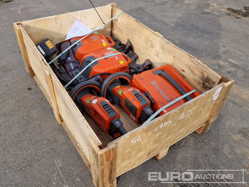 Pallet of Husqvarna Garden Equipment, Hedge Trimmer - Anleggsmaskiner: bilde 3 Pallet of Husqvarna Garden Equipment, Hedge Trimmer - Anleggsmaskiner: bilde 3