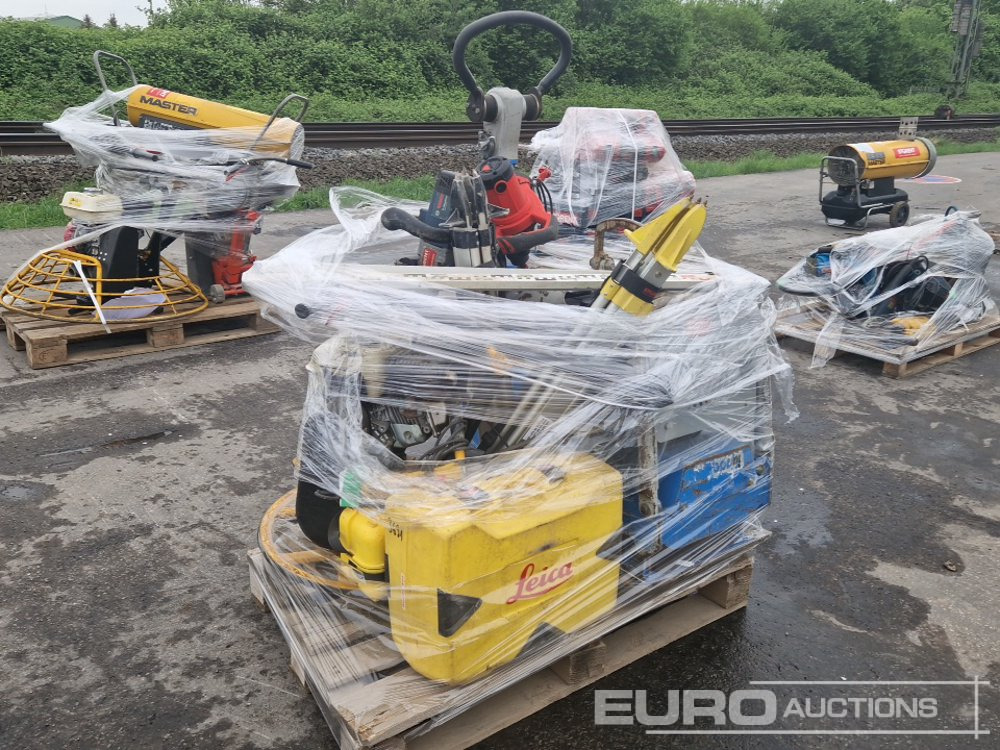 Pallet of Weber CR5E Compaction Plate, Assorted Electric Tools - Asfaltteknikk: bilde 3 Pallet of Weber CR5E Compaction Plate, Assorted Electric Tools - Asfaltteknikk: bilde 3