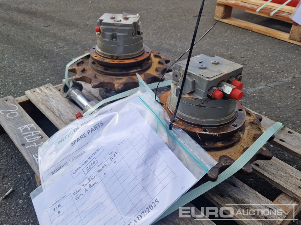 Final Drive (2 of) + Cylinder to suit Yanmar SV17 - Reservedeler for Gravemaskin: bilde 2 Final Drive (2 of) + Cylinder to suit Yanmar SV17 - Reservedeler for Gravemaskin: bilde 2