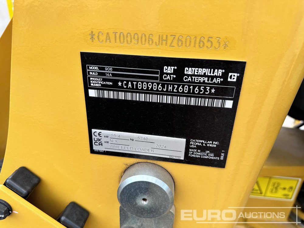 Unused 2024 CAT 906 - Hjullaster: bilde 2 Unused 2024 CAT 906 - Hjullaster: bilde 2