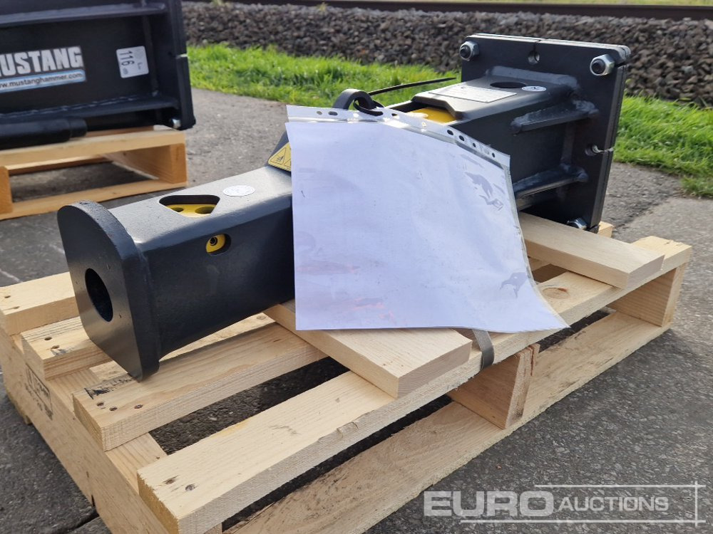Unused 2025 Mustang HM100 - Hydraulisk hammer: bilde 1 Unused 2025 Mustang HM100 - Hydraulisk hammer: bilde 1