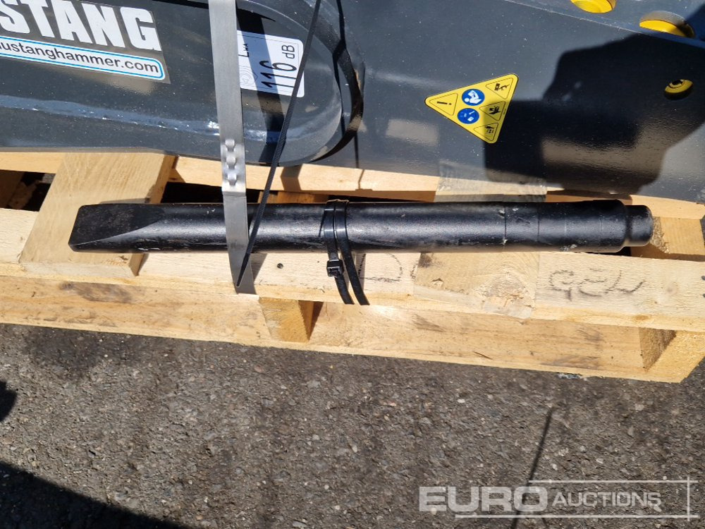 Unused 2025 Mustang HM102 - Hydraulisk hammer: bilde 5 Unused 2025 Mustang HM102 - Hydraulisk hammer: bilde 5