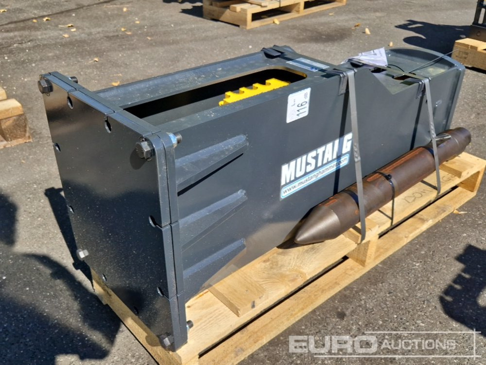 Unused 2025 Mustang HM550 - Hydraulisk hammer: bilde 3 Unused 2025 Mustang HM550 - Hydraulisk hammer: bilde 3