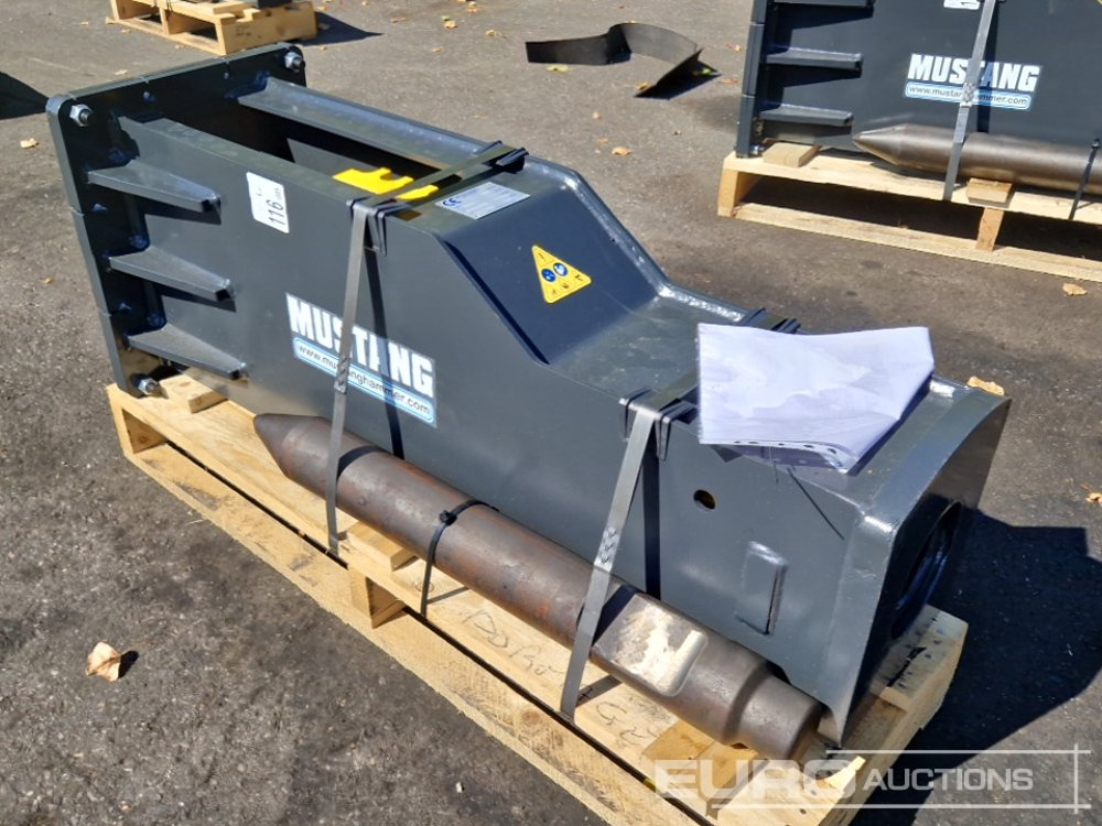Unused 2025 Mustang HM550 - Hydraulisk hammer: bilde 4 Unused 2025 Mustang HM550 - Hydraulisk hammer: bilde 4