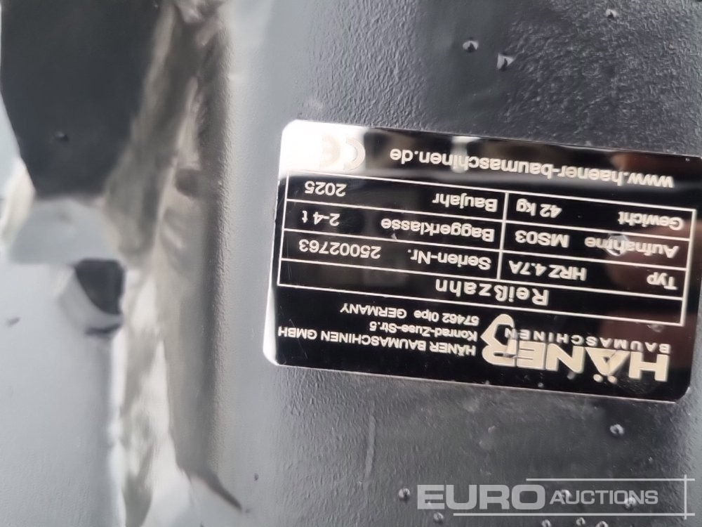 Unused Häner HRZ 4.7A MS03 - Skuffe: bilde 5 Unused Häner HRZ 4.7A MS03 - Skuffe: bilde 5