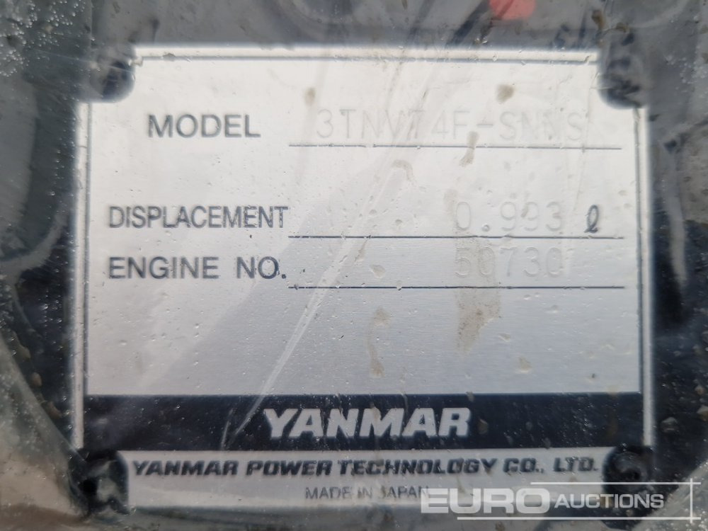 Motor Unused Yanmar 3TNV74F-SNNS: bilde 11
