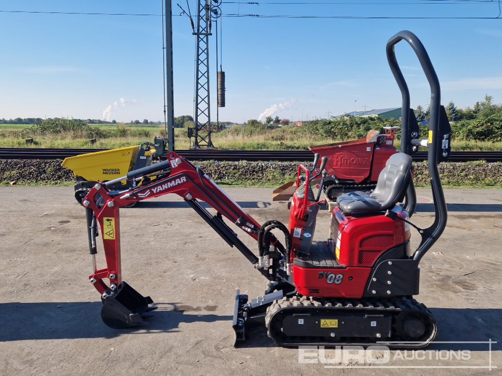 Unused Yanmar SV08-1C - Minigraver: bilde 2 Unused Yanmar SV08-1C - Minigraver: bilde 2