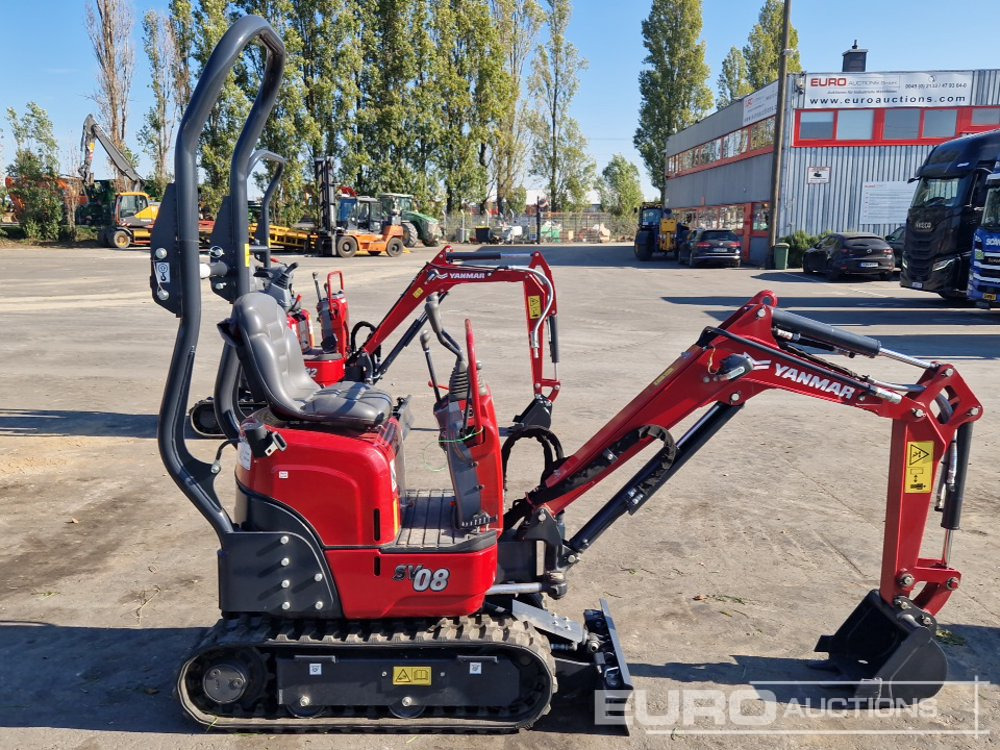 Unused Yanmar SV08-1C - Minigraver: bilde 5 Unused Yanmar SV08-1C - Minigraver: bilde 5