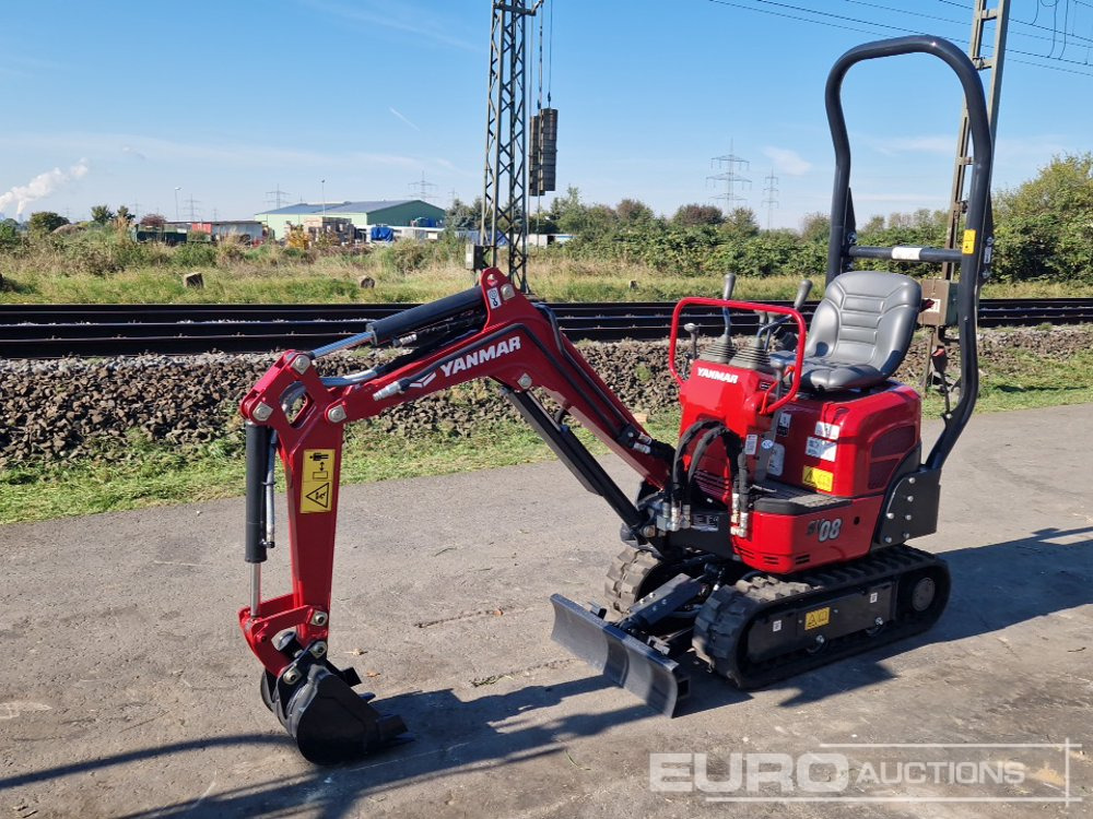 Unused Yanmar SV08-1C - Minigraver: bilde 1 Unused Yanmar SV08-1C - Minigraver: bilde 1