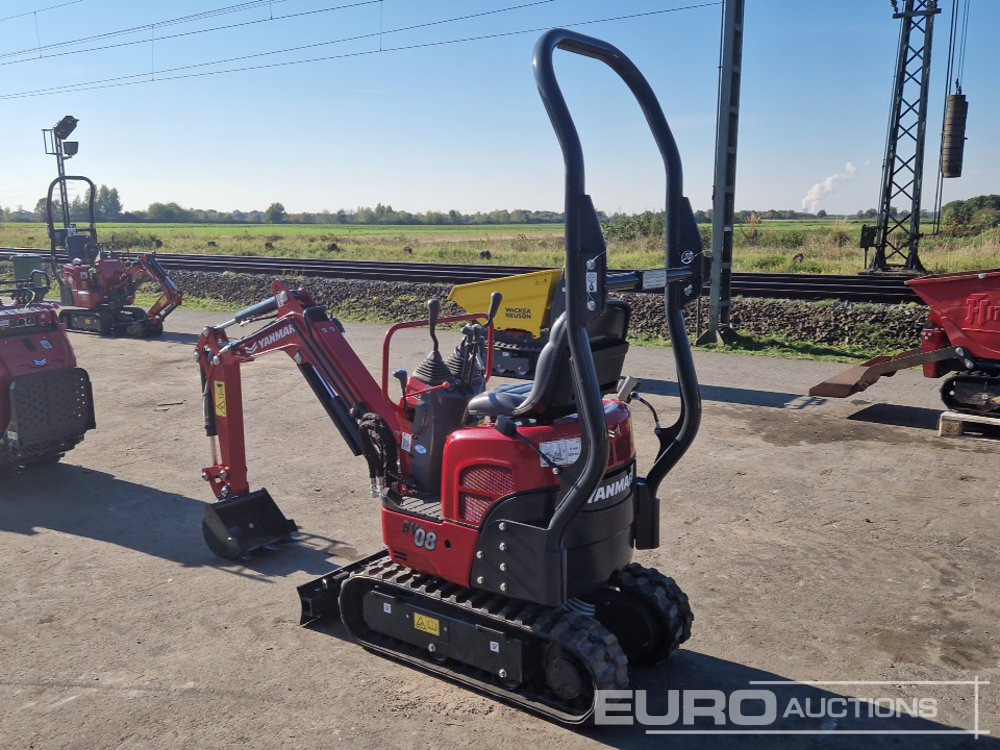 Unused Yanmar SV08-1C - Minigraver: bilde 3 Unused Yanmar SV08-1C - Minigraver: bilde 3