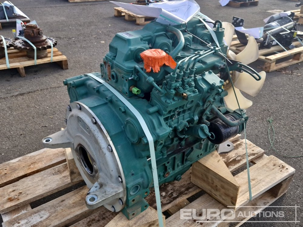 Volvo D2.6A 4 Cylinder Diesel Engine to suit Volvo EC50D - Motor: bilde 1 Volvo D2.6A 4 Cylinder Diesel Engine to suit Volvo EC50D - Motor: bilde 1