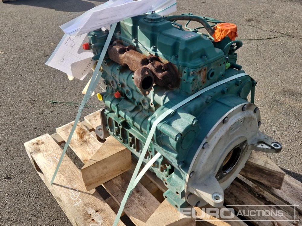 Volvo D2.6A 4 Cylinder Diesel Engine to suit Volvo EC50D - Motor: bilde 4 Volvo D2.6A 4 Cylinder Diesel Engine to suit Volvo EC50D - Motor: bilde 4