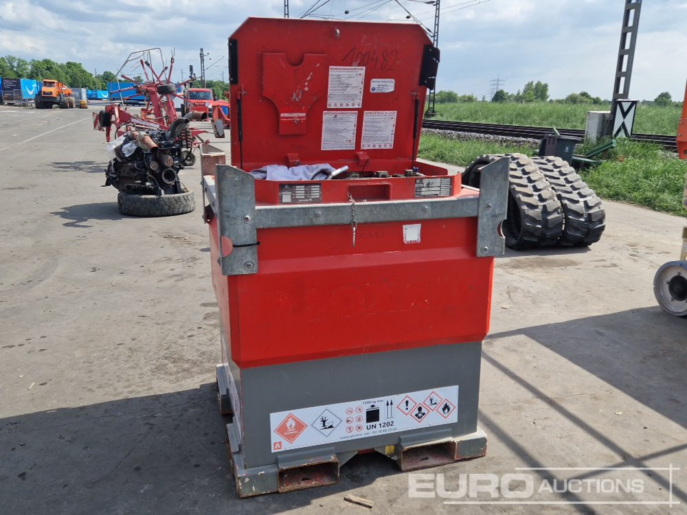 Western 910 Litre Steel Cube Bowser - Lagringstank: bilde 1 Western 910 Litre Steel Cube Bowser - Lagringstank: bilde 1