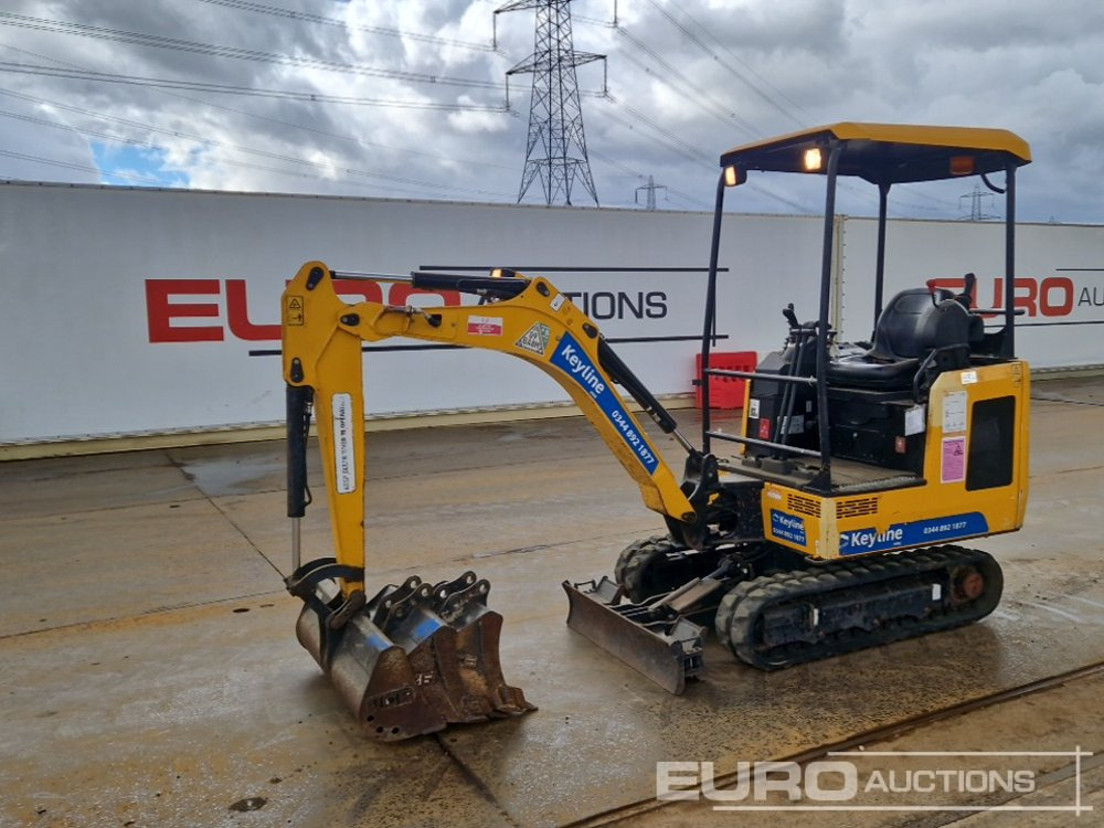 2020 JCB 16C-1 - Minigraver: bilde 1 2020 JCB 16C-1 - Minigraver: bilde 1