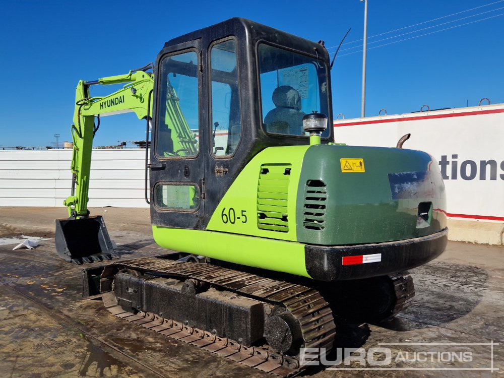 Hyundai ROBEX60-5 - Minigraver: bilde 3 Hyundai ROBEX60-5 - Minigraver: bilde 3