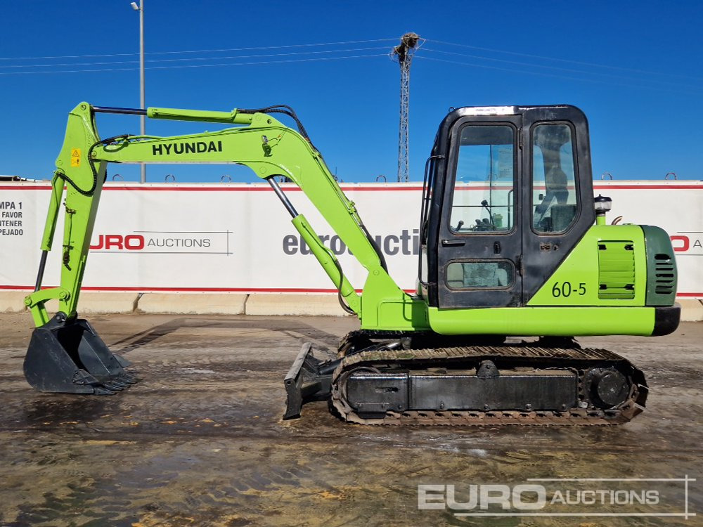 Hyundai ROBEX60-5 - Minigraver: bilde 2 Hyundai ROBEX60-5 - Minigraver: bilde 2