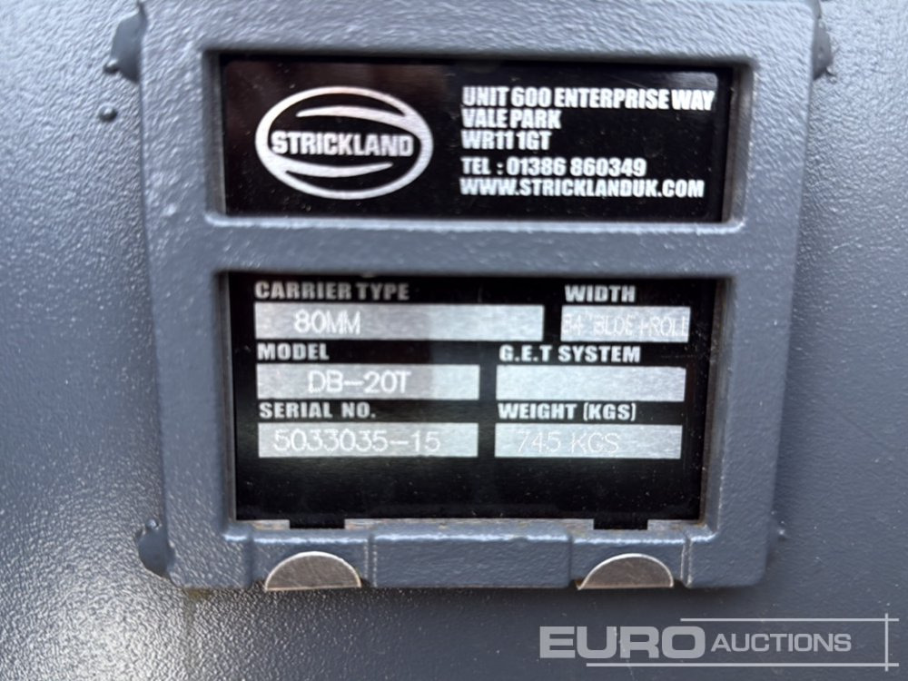 Strickland DB-20T - Skuffe: bilde 5 Strickland DB-20T - Skuffe: bilde 5