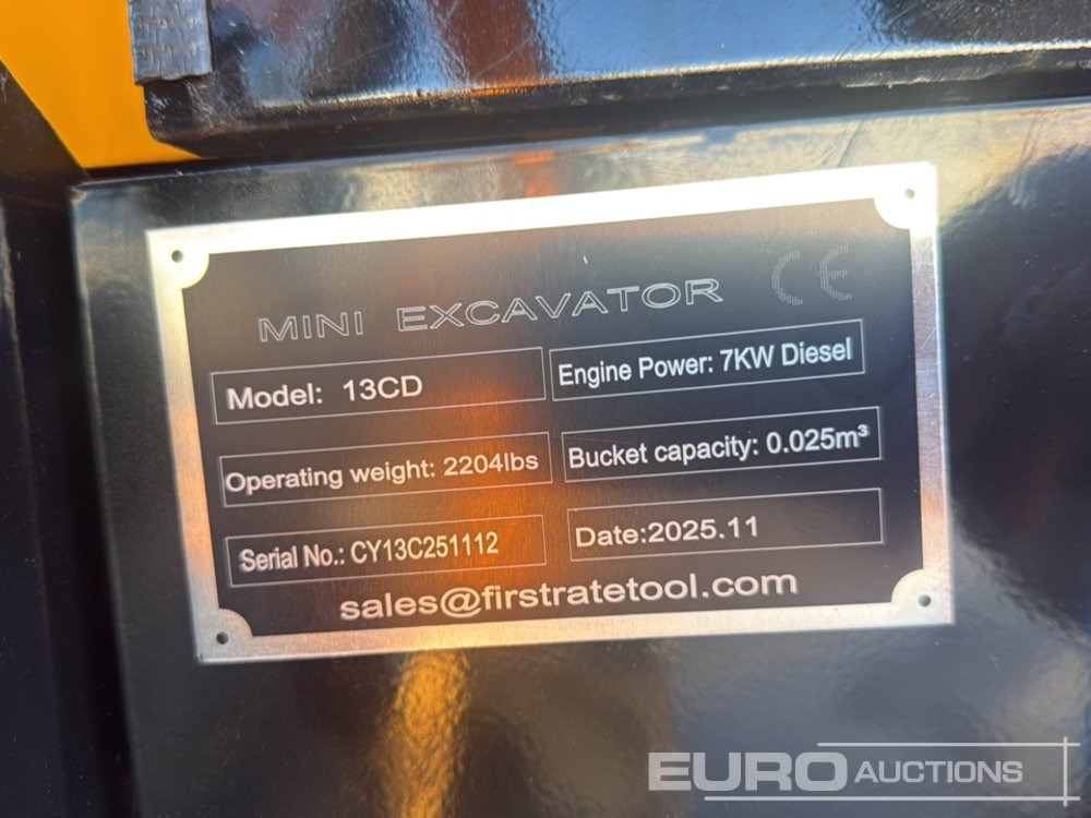 Minigraver Unused 2025 Captok CK13CD: bilde 34