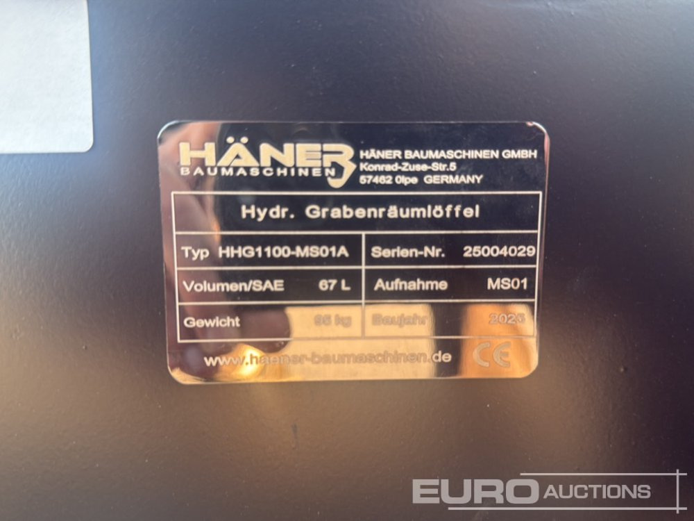Unused 2025 Häner HHG1100-MS01A - Skuffe: bilde 5 Unused 2025 Häner HHG1100-MS01A - Skuffe: bilde 5