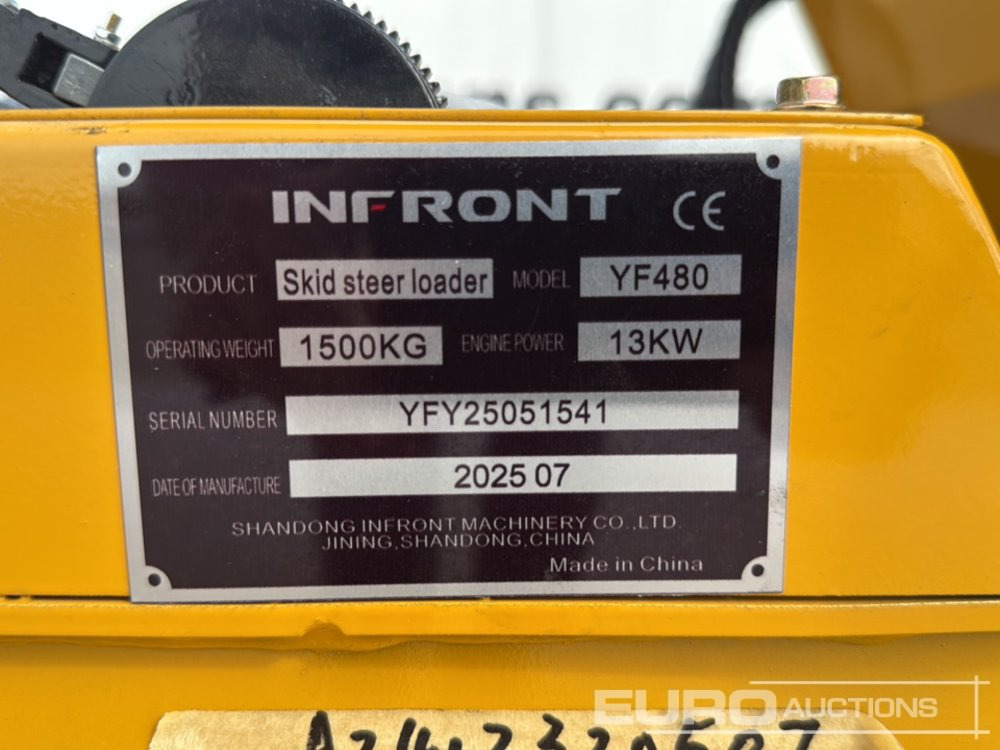 Kompaktlaster Unused 2025 Infront YF480: bilde 28