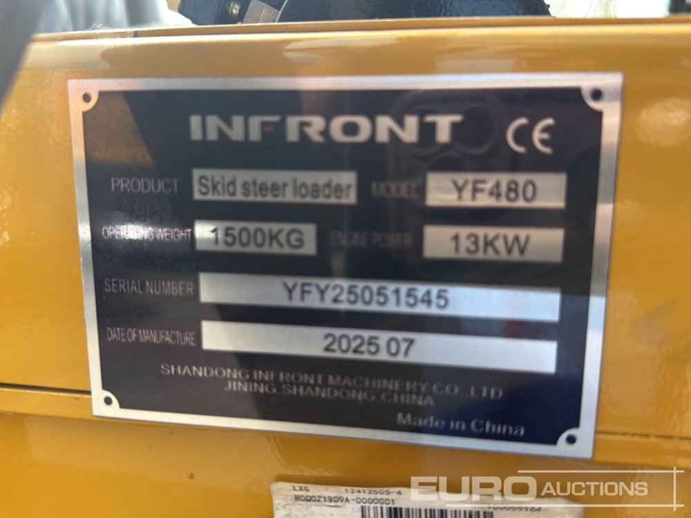 Kompaktlaster Unused 2025 Infront YF480: bilde 28