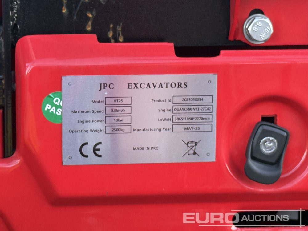 Minigraver Unused 2025 JPC HT25: bilde 37