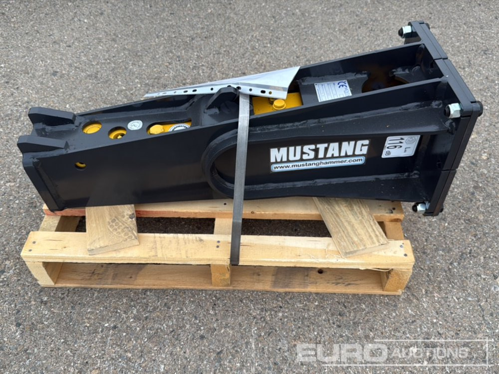 Unused 2025 Mustang GRP150D - Hydraulisk hammer: bilde 5 Unused 2025 Mustang GRP150D - Hydraulisk hammer: bilde 5