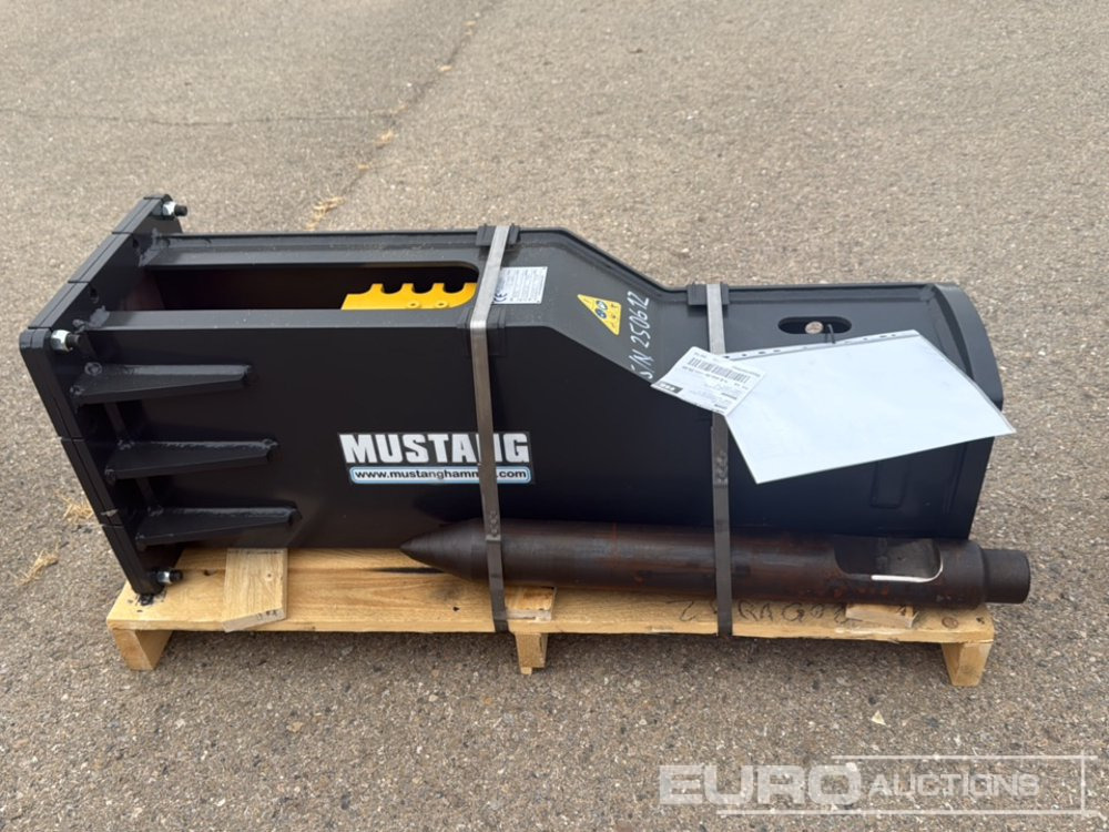 Unused 2025 Mustang GRP150D - Hydraulisk hammer: bilde 5 Unused 2025 Mustang GRP150D - Hydraulisk hammer: bilde 5