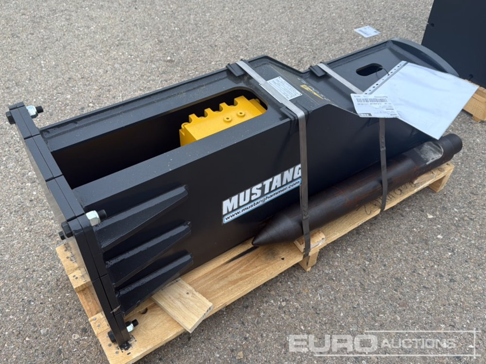 Unused 2025 Mustang GRP150D - Hydraulisk hammer: bilde 3 Unused 2025 Mustang GRP150D - Hydraulisk hammer: bilde 3