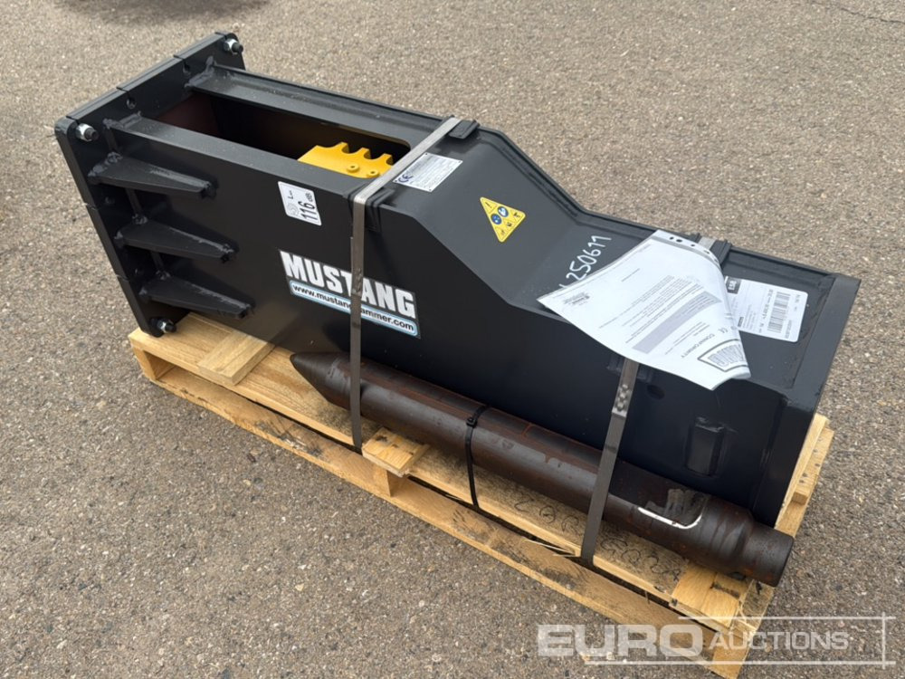 Unused 2025 Mustang GRP150D - Hydraulisk hammer: bilde 1 Unused 2025 Mustang GRP150D - Hydraulisk hammer: bilde 1